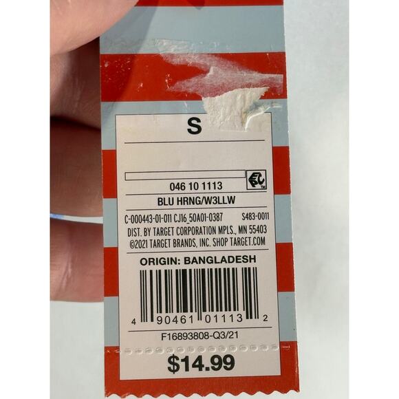 Cat & Jack Boys Button Down Shirt, Blue, Size S (6/7), NWT - Picture 4 of 6